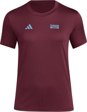 adidas Women's Colorado Rapids Local Warp Pre-Game Short Sleeve T-Shirt - Maroon, Size XL