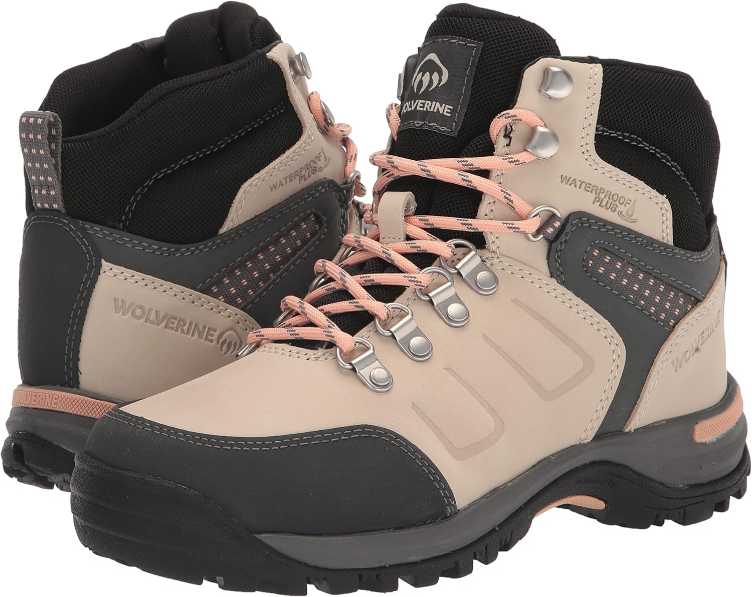Wolverine Women's Chisel 2 Steel Toe Waterproof Hiking Boots - Fog, Size 6