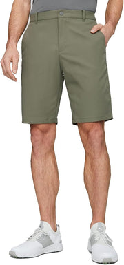 Puma Men's 101 South 9" Golf Shorts - Dark Sage, Size 33