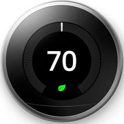 Google Nest Learning Thermostat (3rd Gen) Stainless Steel, Canadian Mod. T3007EF