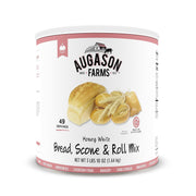 Augason Farms Honey White Bread, Scone, & Roll Mix 3 lbs. 10 oz. (48 Servings)