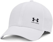 Under Armour Unisex Adult Iso-Chill ArmourVent Adjustable Hat - White/Castlerock, OSFM