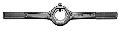 Century Drill Solid Die Stock, 1-Inch Non-Adjustable Tool (98504)