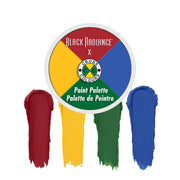 Black Radiance Cross Colors Paint Palette - 0.52oz