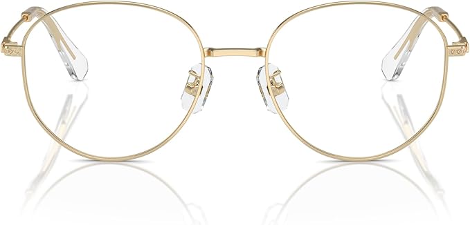 Swarovski Women's SK1016D Asian Fit Eyewear Frames - Pale Gold, 54/19/145
