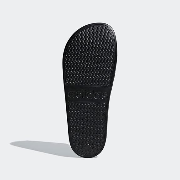 adidas Men's Adilette Shower Slides - Core Black/White, Size 8