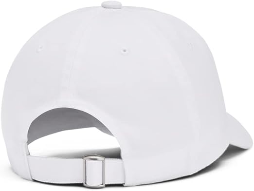 Under Armour Unisex Branded Sportstyle Adjustable Hat - White/Black, OSFM