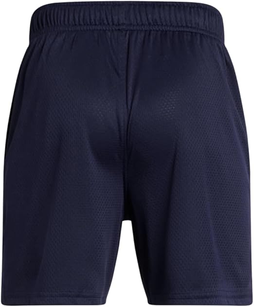 Under Armour Boys' Tech Mesh Shorts - Midnight Navy/White, Size Medium