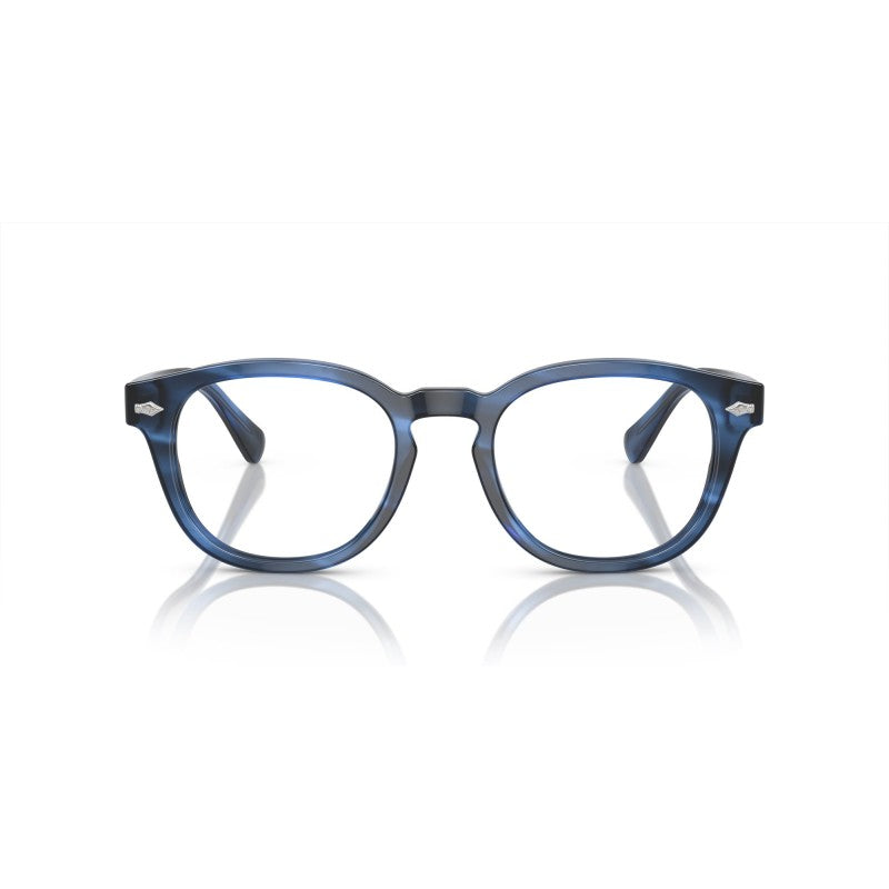 Polo Ralph Lauren PH2272 6139 Eyewear Frames - Shiny Striped Blue Havana, 52/21/145