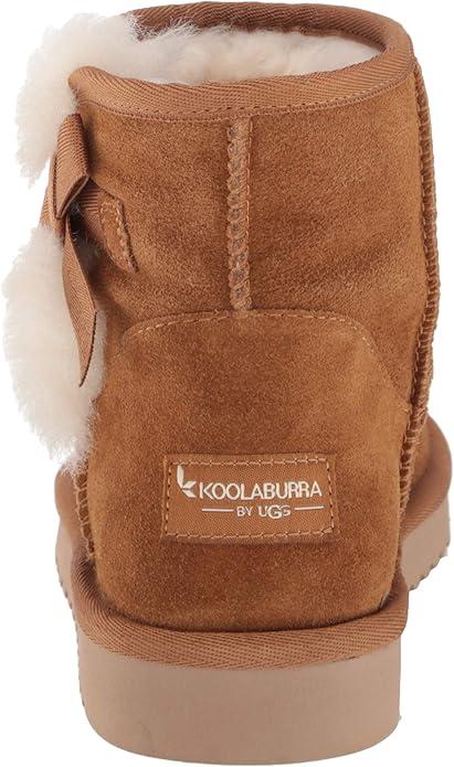 Koolaburra by UGG Women's Victoria Mini Boots - Chestnut, Size 10