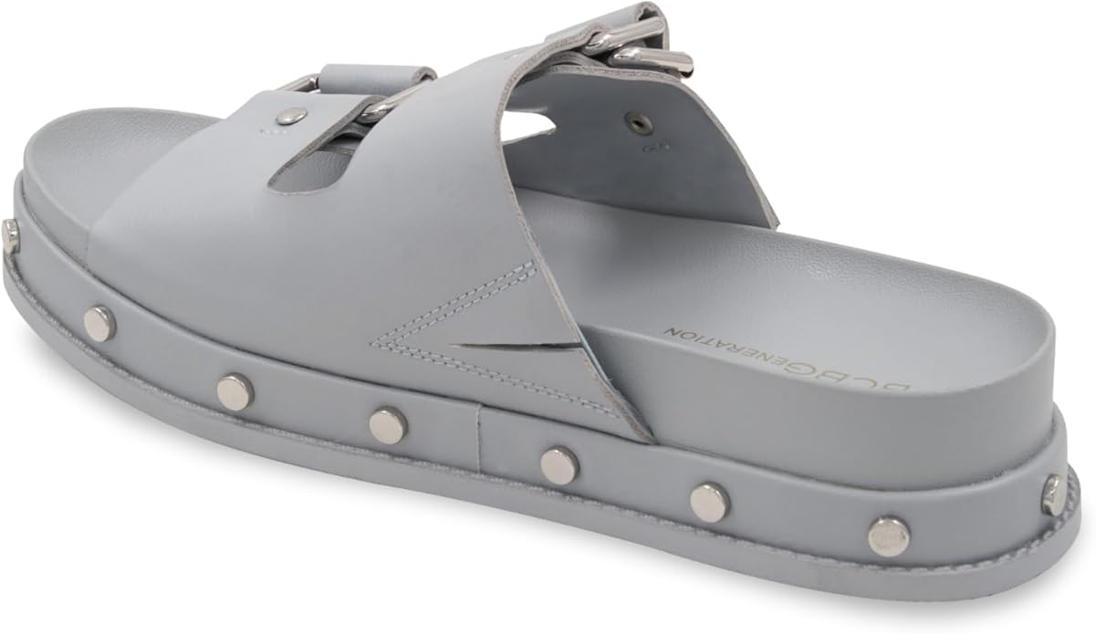 BCBGeneration Women's Bamba Footbed Slip-On Sandals - Cornflower, Size 9