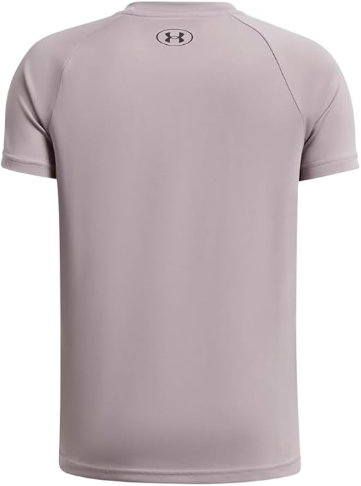 Under Armour Boys' Tech 2.0 Short Sleeve T-Shirt - Tetra Gray/Black, Size YXL (18-20 Big Kid)