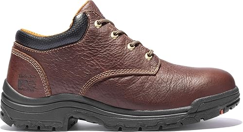 Timberland Pro Men's Titan Alloy Safety Toe Leather Work Shoe - Brown, Size 10