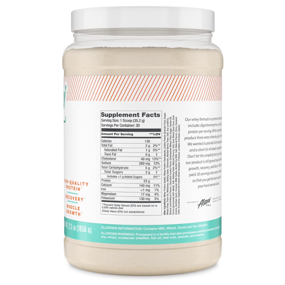 Alani Nu Whey Protein Powder - Munchies, 30 Servings