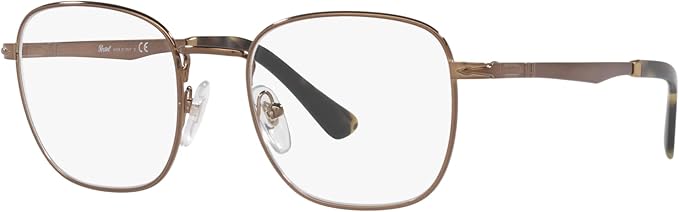 Persol Unisex Adult PO2497V 1148 Eyewear Frames - Brown, 52/20/140