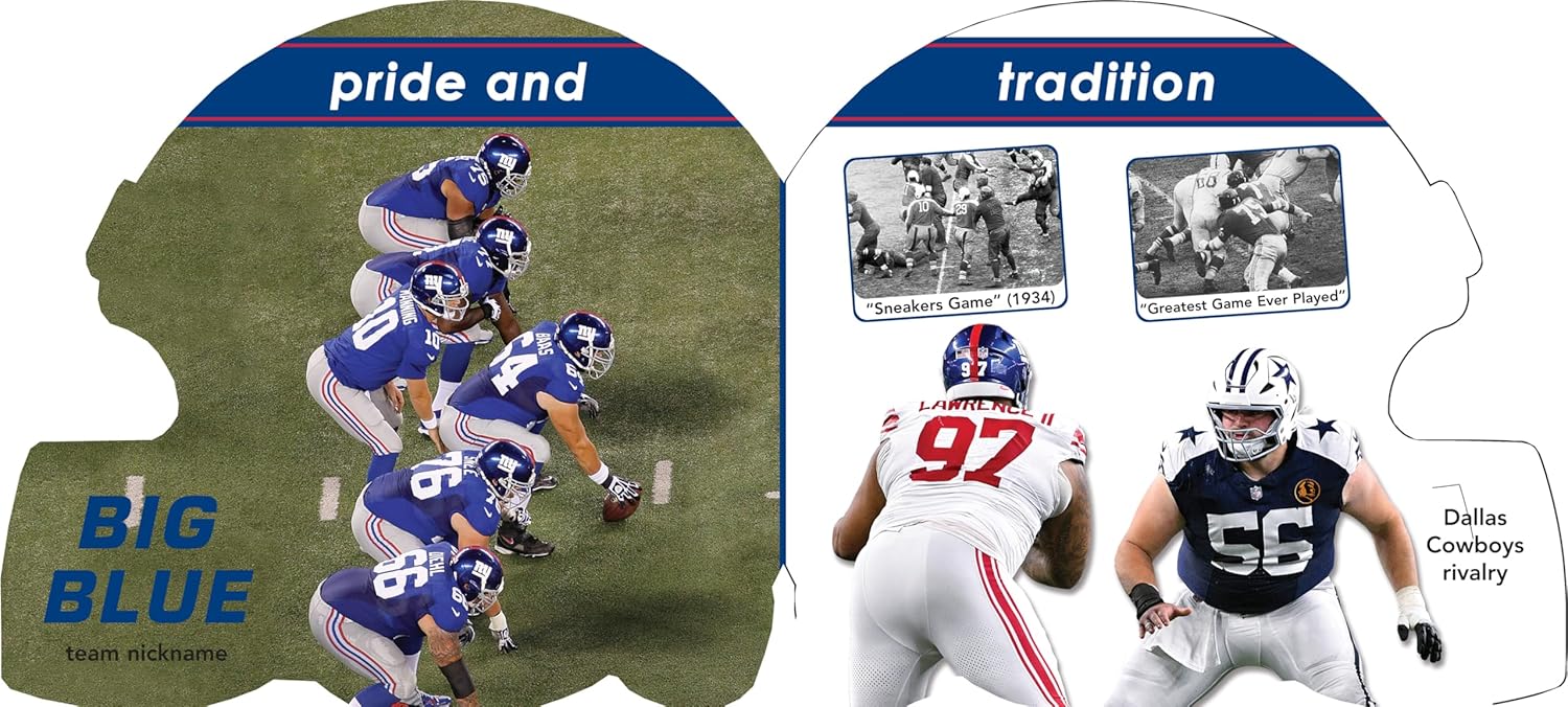 New York Giants 101 (My First Team Board Book) by Brad Epstein