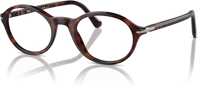 Persol Women's PO3351V 24 Eyewear Frames - Havana, 50/21/145