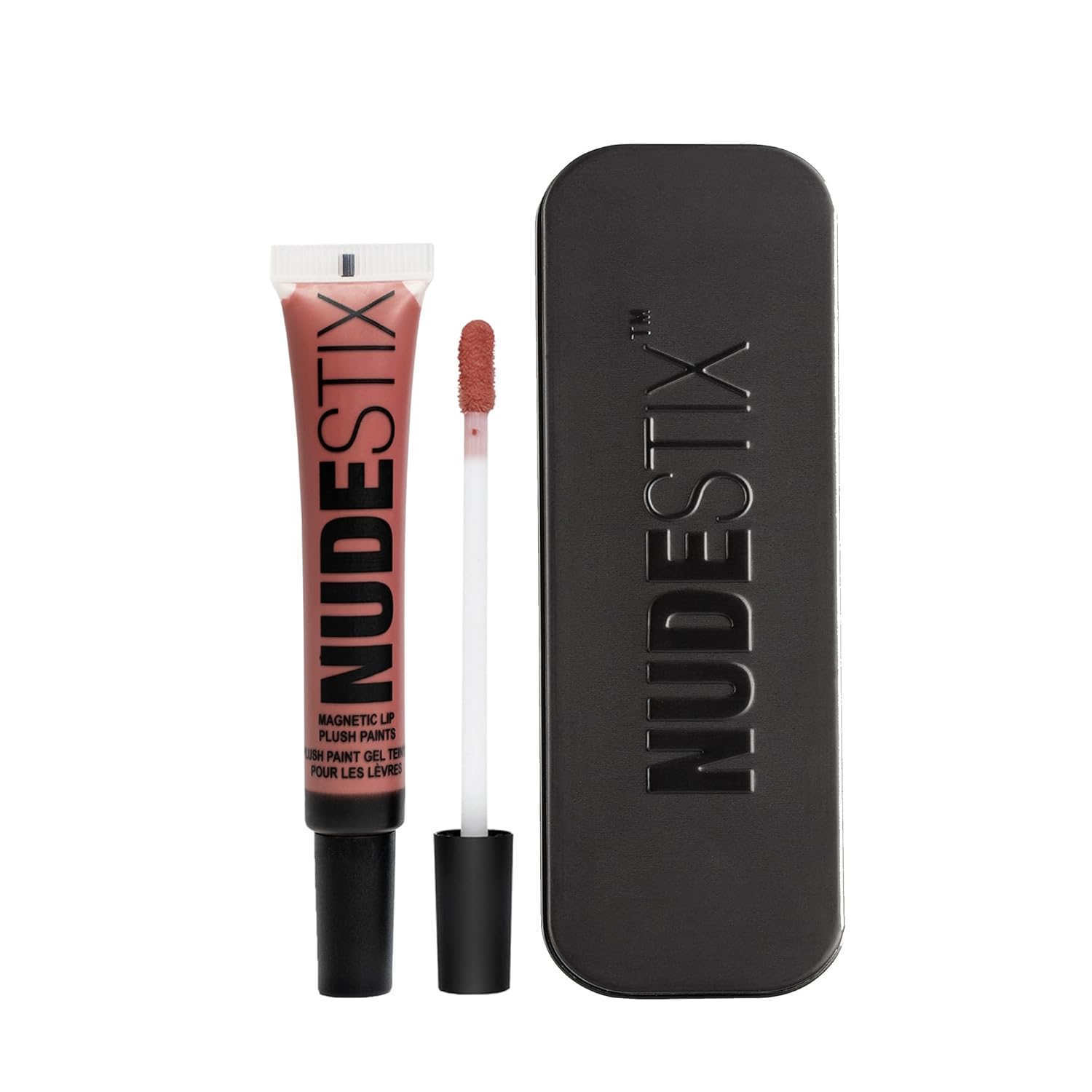 Nudestix Magnetic Lip Plush Paints Lip Gloss - Saint Tropez, 10mL