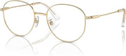 Swarovski Women's SK1016D Asian Fit Eyewear Frames - Pale Gold, 54/19/145