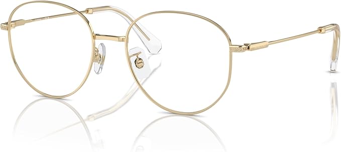 Swarovski Women's SK1016D Asian Fit Eyewear Frames - Pale Gold, 54/19/145