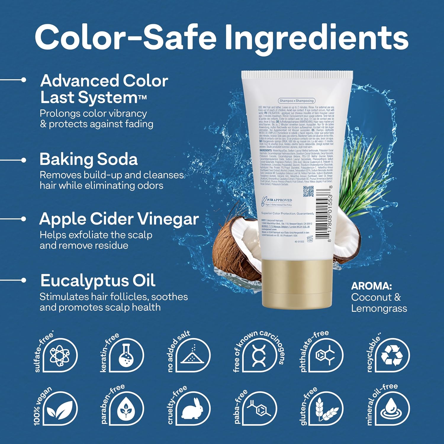 ColorProof Clear It Up Clarifying Shampoo - 1.7oz