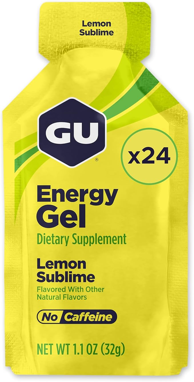 GU Original Energy Gel - Lemon Sublime, 24ct