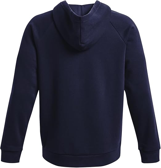 Under Armour Men's Rival Fleece Full-Zip Hoodie - Midnight Navy, Size XL