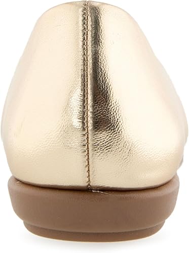 Aerosoles Women's Bell Ballet Flats - Gold/Tan, Size 5.5