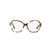 Valentino Women's VA3073 5036 Eyewear Frames - Light Havana, 55/15/140