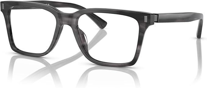 Brooks Brothers Men's BB2061U Eyewear Frames - Dark Gray Horn Bio, 54mm