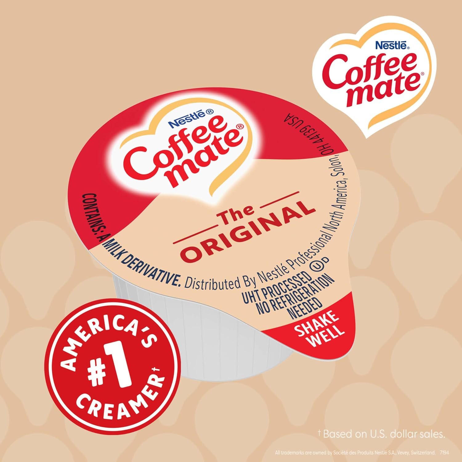 Nestle Coffee-Mate Original Liquid Creamer Singles - Original Flavor, 360ct