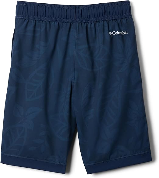 Columbia Boys' Toddler Sandy Shores Board Shorts - Collegiate Navy Pasteled Tonal, Size 2T