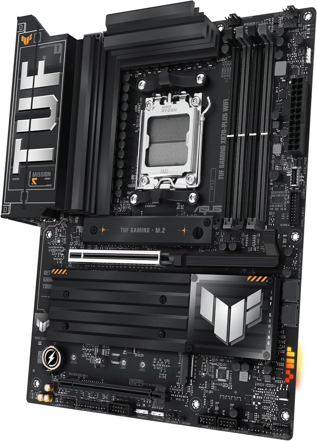 ASUS TUF Gaming X870-Plus Wi-Fi Motherboard, AM5, ATX, DDR5