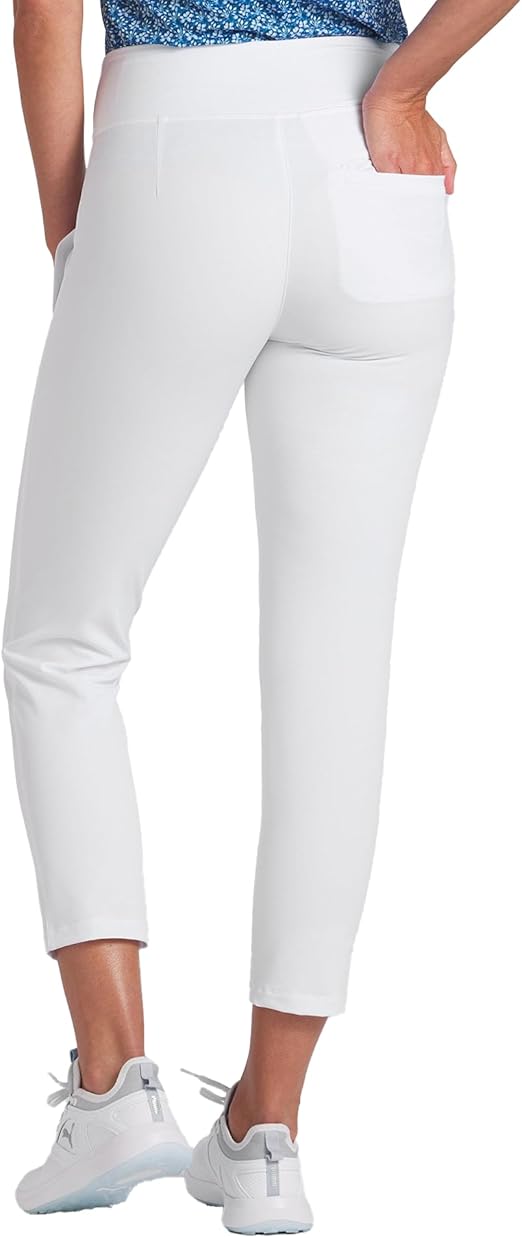 Puma Women's Everyday Golf Pants - White Glow, Size XX-Small