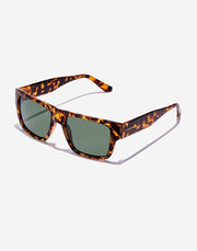 Hawkers Waimea Polarized Sunglasses - Brown Havana Frame, Carey Green Lens