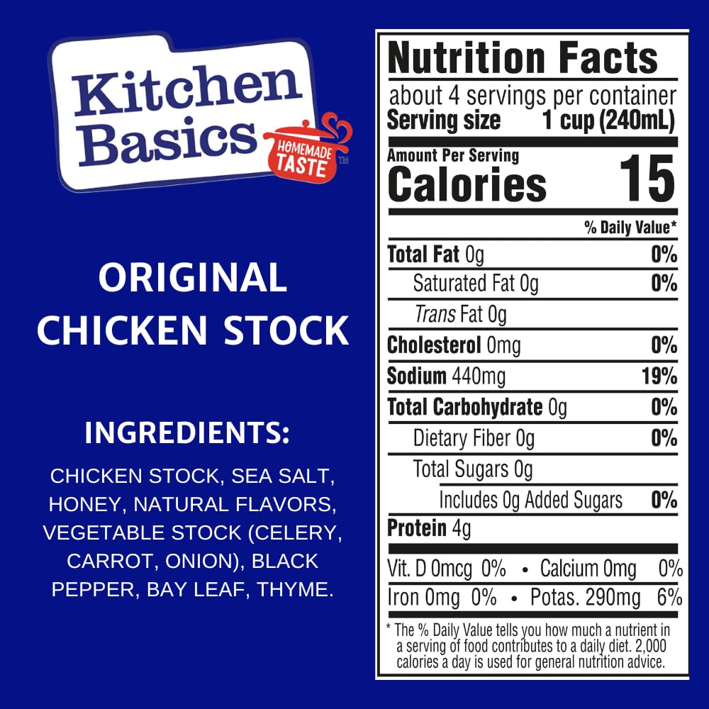 Kitchen Basics Chicken Stock -  8.25 fl. oz. (Case of 12)
