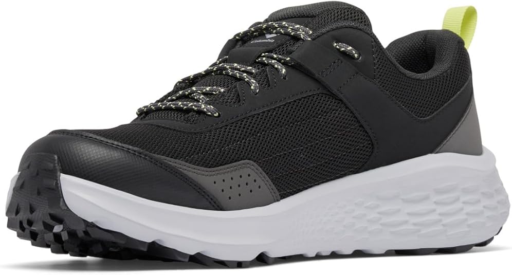 Columbia Men's Vertisol Trail Hiking Shoes - Black/Napa Green, Size 9