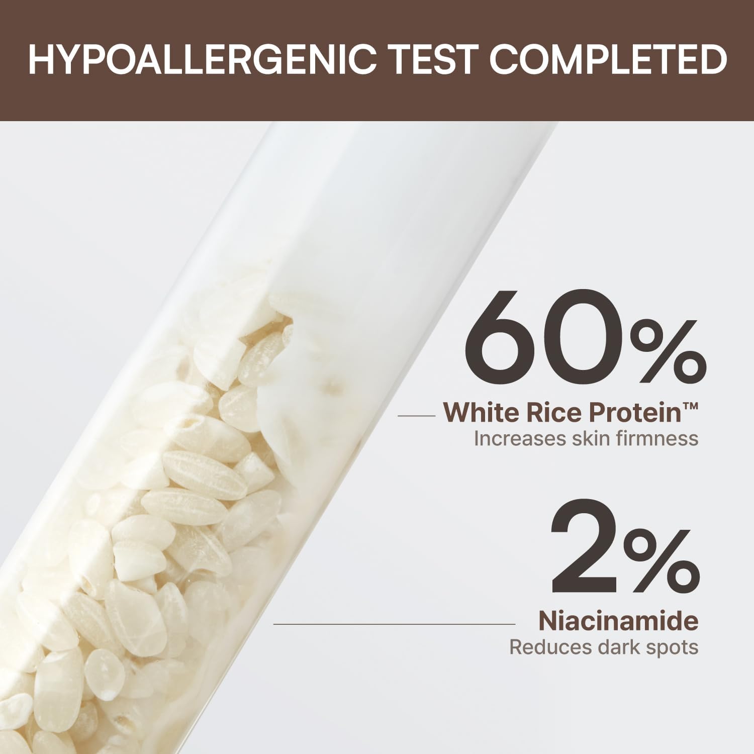 FLASKIN Rice Enzyme Protein Toner with Oat and Rice Extract, Ceramide, Niacinamide - 8.5 fl. oz.