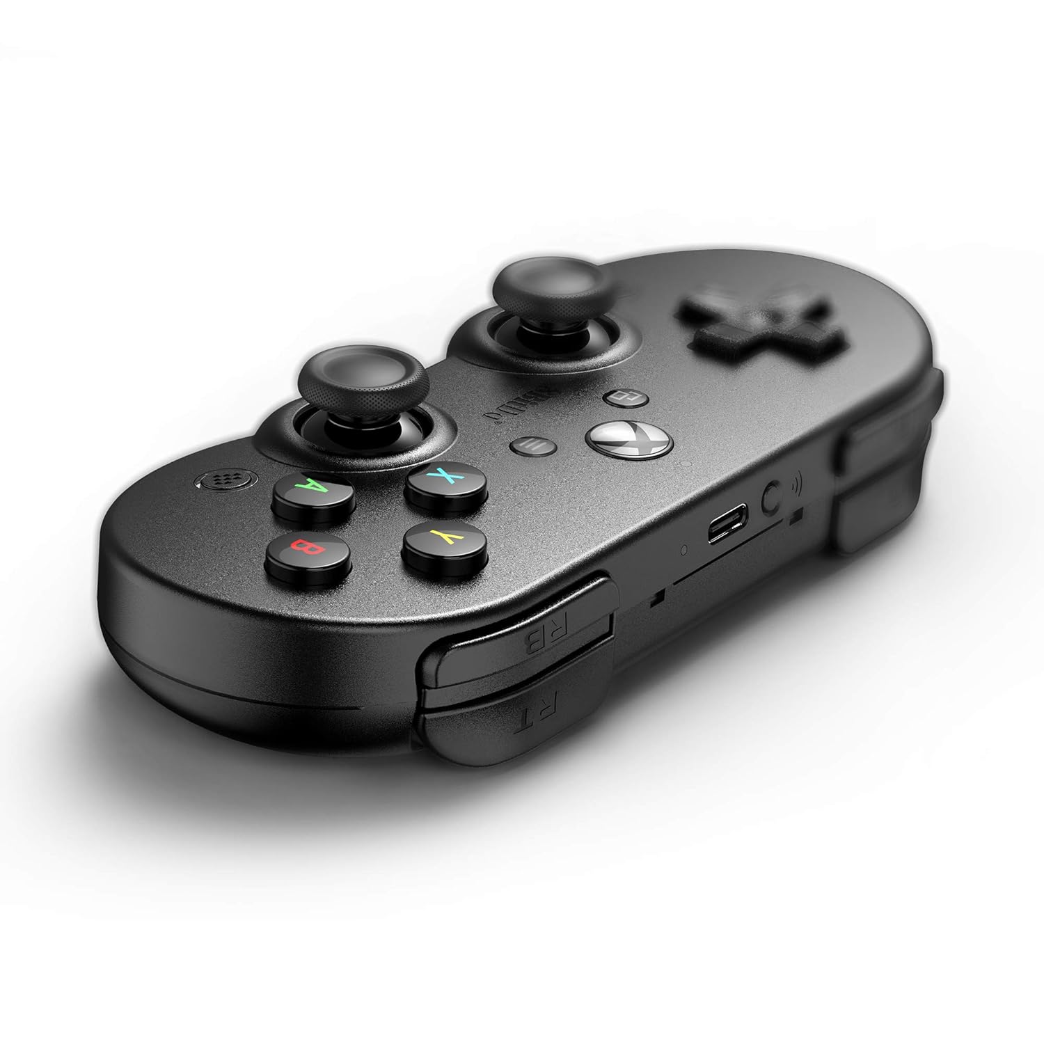 8Bitdo SN30 Pro Bluetooth Controller for iOS, Xbox, Android + Clip - Black