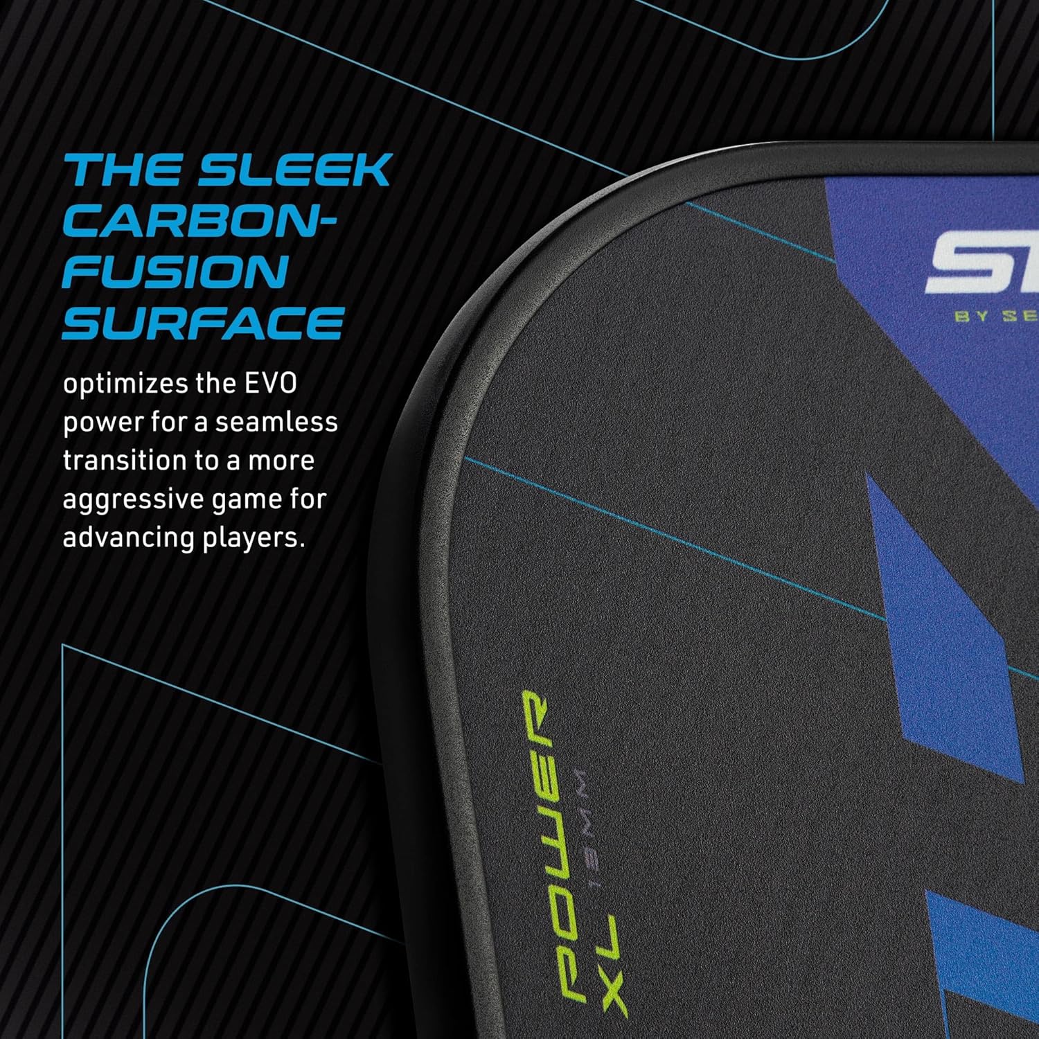 Selkirk SLK Evo Power XL Pickleball Paddle - Oasis Blue