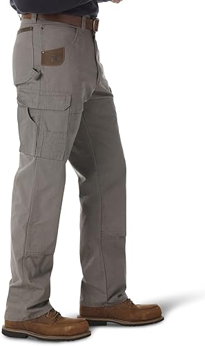 Wrangler Men's Riggs Carpenter Utility Pants - Slate Gray, 30W x 32L