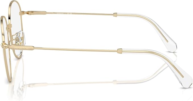 Swarovski Women's SK1016D Asian Fit Eyewear Frames - Pale Gold, 54/19/145
