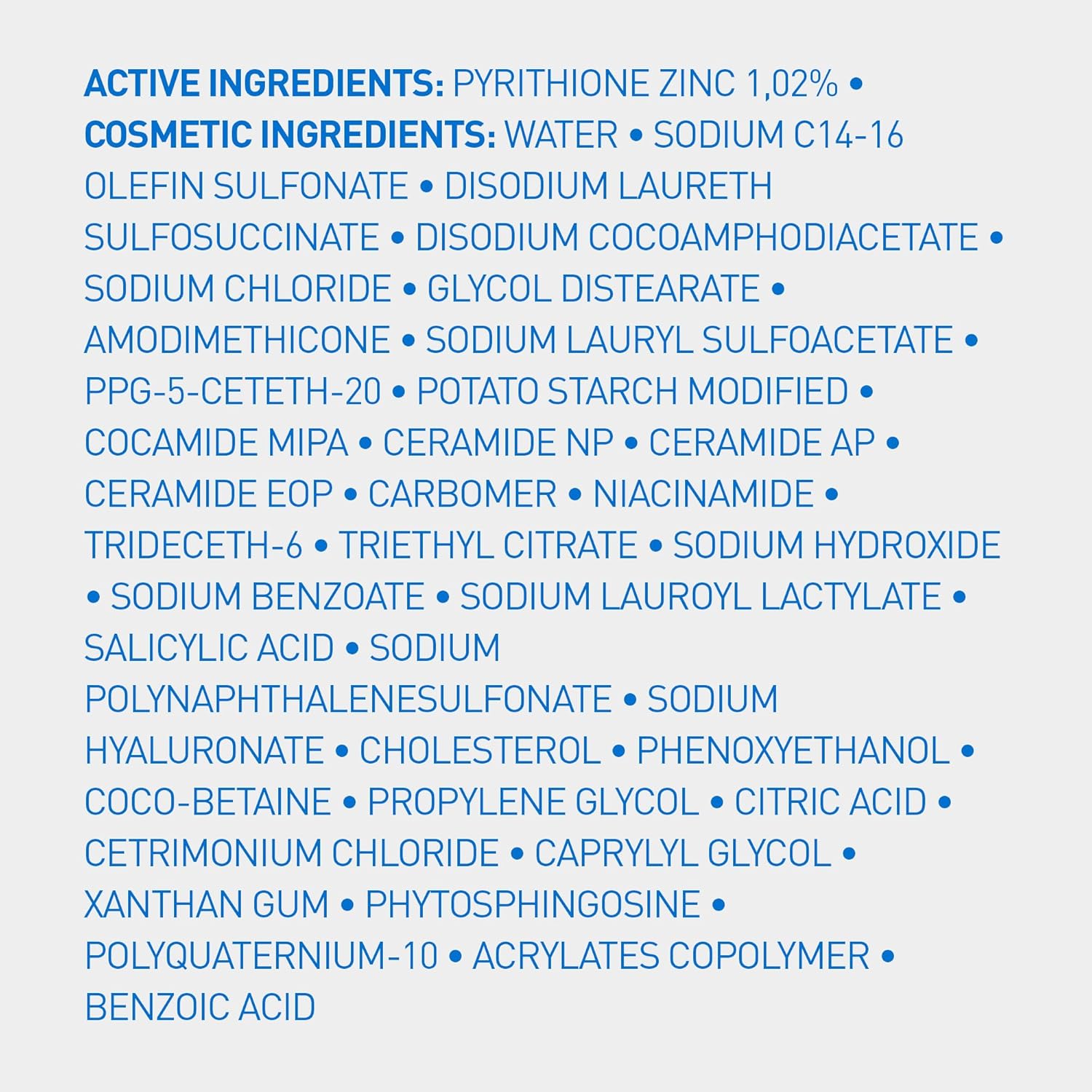 CeraVe Hydrating Anti Dandruff Shampoo, 1% Pyrithione Zinc, Ceramides, Niacinamide, Hyaluronic Acid - 12 fl. oz.