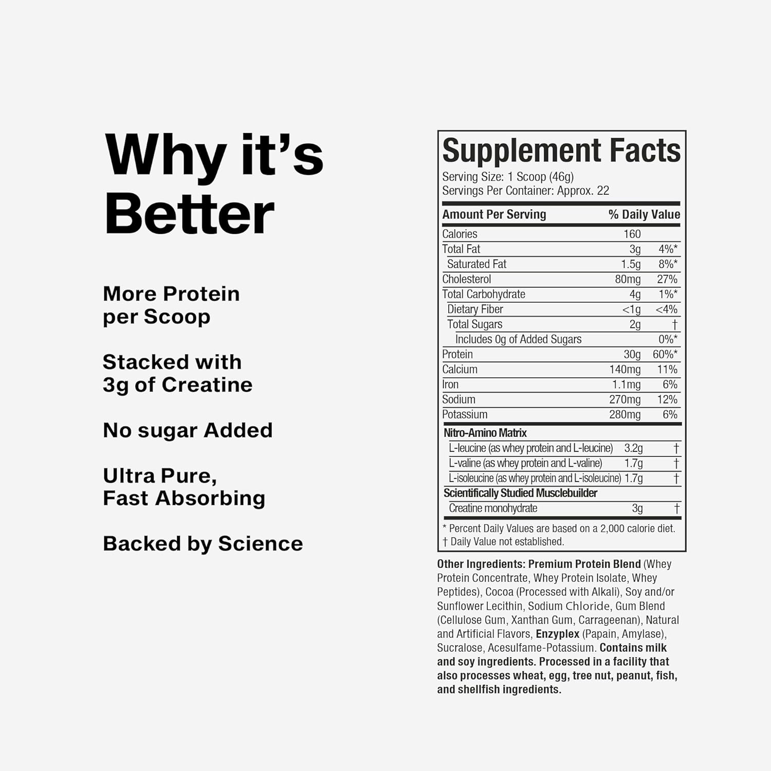 Muscletech Nitro Tech Whey Isolate Protein Powder - Milk Chocolate, 2lb.