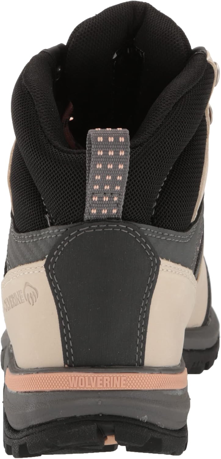Wolverine Women's Chisel 2 Steel Toe Waterproof Hiking Boots - Fog, Size 6