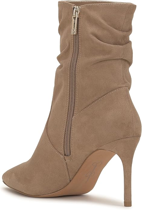Jessica Simpson Women's Siantar Microsuede Boots, Sandstone - Size 11