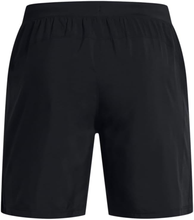 Under Armour Men's Launch Run 7 Shorts - Black/Reflective, Size Small