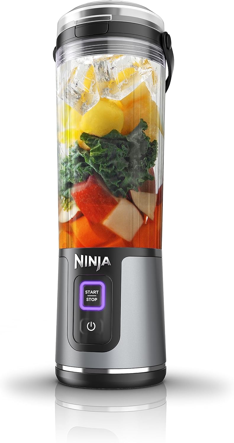 Ninja Blast Portable Blender, Cordless, Single Speed, 18 oz. - Black