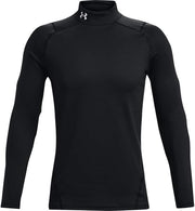 Under Armour Men's ColdGear Armour Fitted Mock - Black, Size Medium