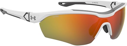 Under Armour Men's UA Yard Pro Shield Sunglasses - Matte White